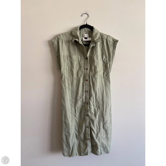 Dress Casual Midi By Universal Thread In Green, Size: S