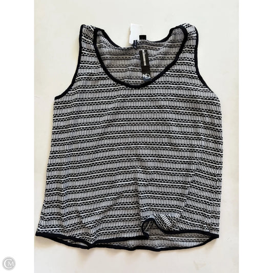 Sweater Short Sleeve By New Directions In Black, Size: L