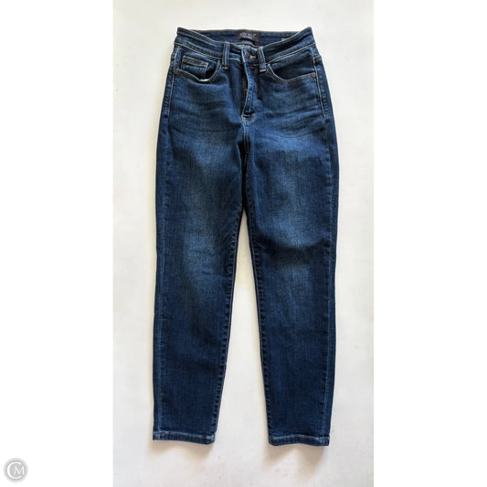 Jeans Straight By Judy Blue In Blue, Size: 0