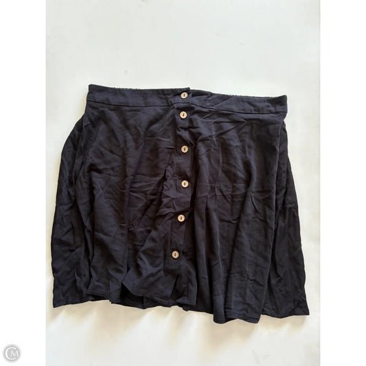 Skirt Mini & Short By Maurices In Black, Size: 14