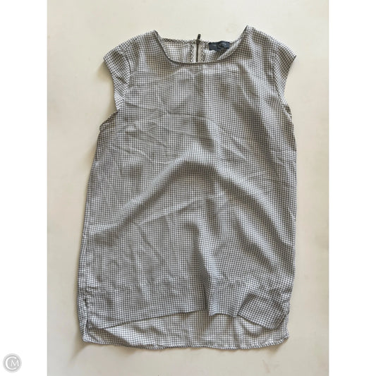 Blouse Sleeveless By Limited In Black & Cream, Size: Xs