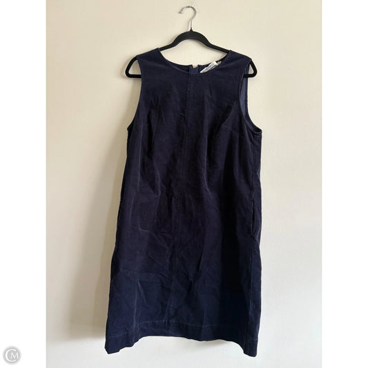 Dress Casual Midi By Boden In Navy, Size: 12