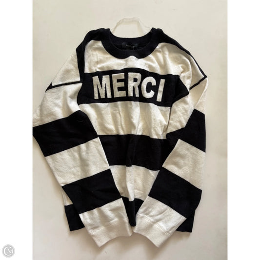 Sweater By Sanctuary In Striped Pattern, Size: L