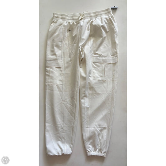 Pants Joggers By Kinesis In Cream, Size: L