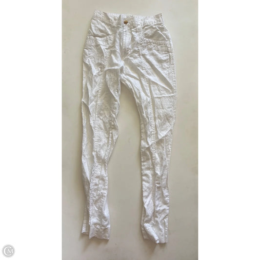 Pants Linen By Nicole Miller In White, Size: S