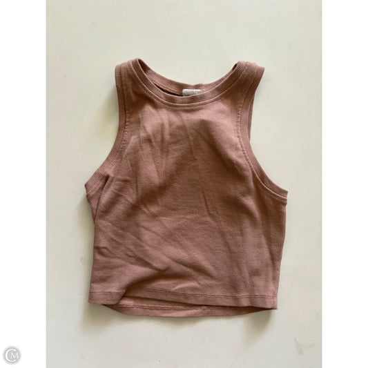 Tank Top By destined In Brown, Size: L
