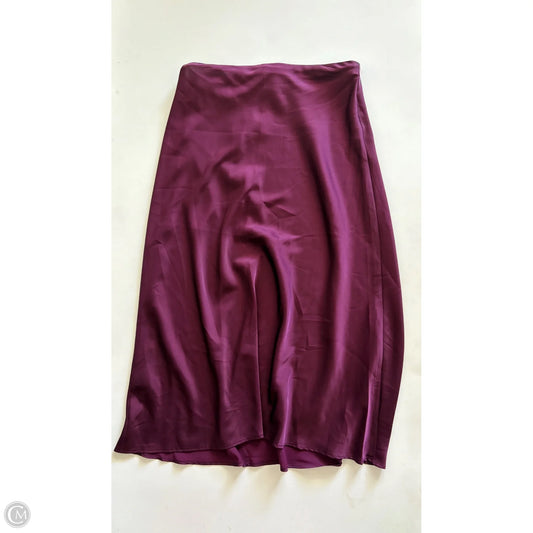 Skirt Maxi By Express In Maroon, Size: S