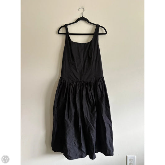 Dress Casual Midi By Scoop In Black, Size: L