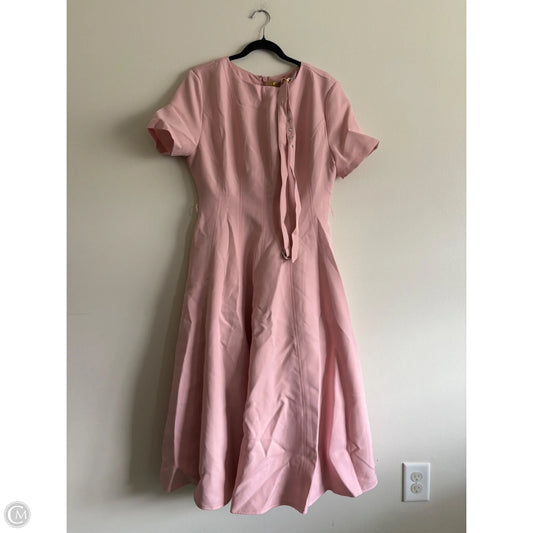 Dress Work By Flying Tomato In Pink, Size: L