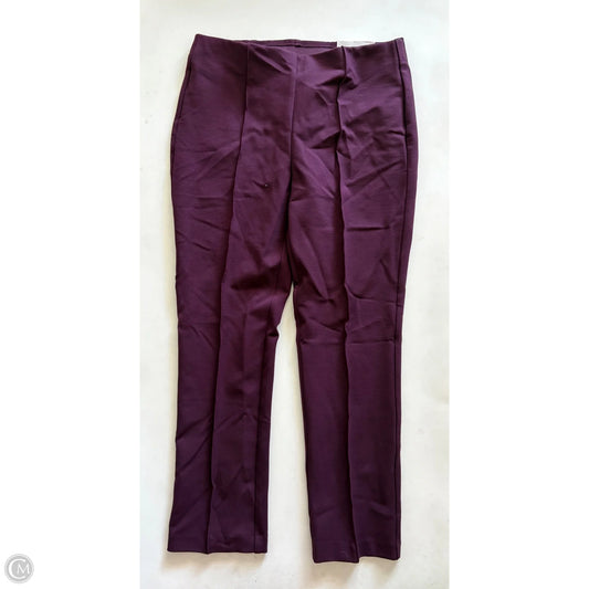 Pants Dress By Chicos In Purple, Size: 10p