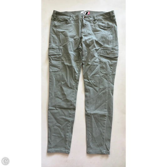 Jeans Straight By Cabi In Green, Size: 14