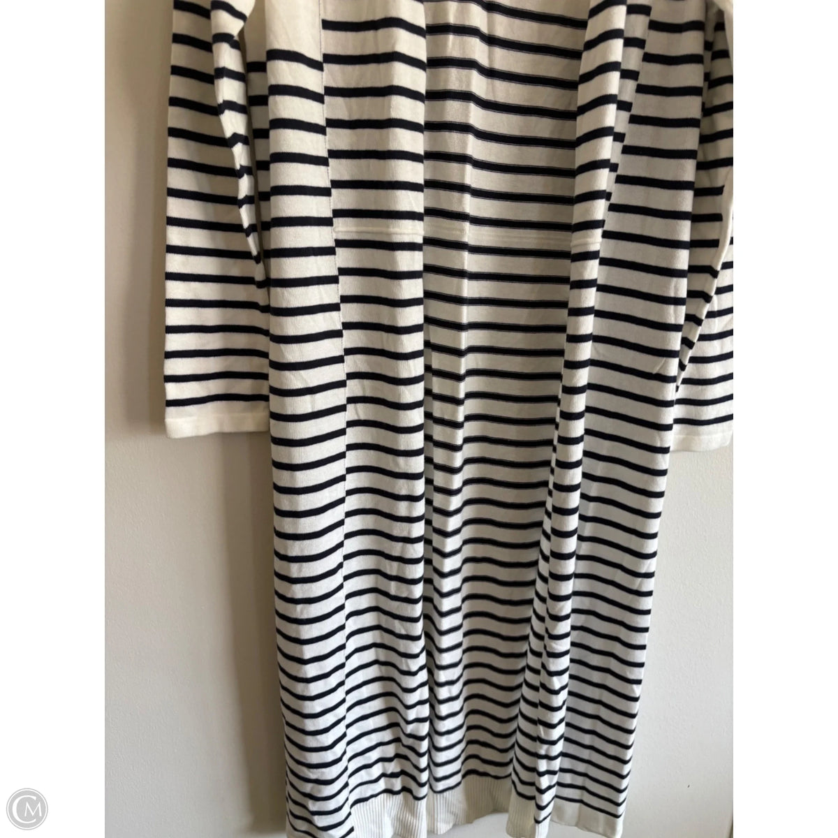 Sweater By Cabi In Striped Pattern, Size: L