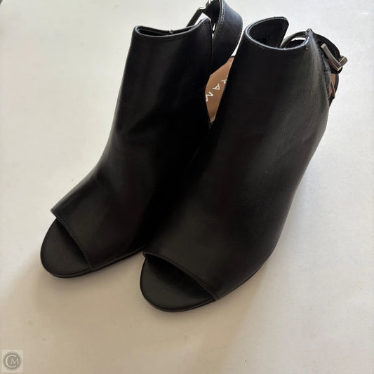 Sandals Heels Block By Rampage In Black, Size: 8