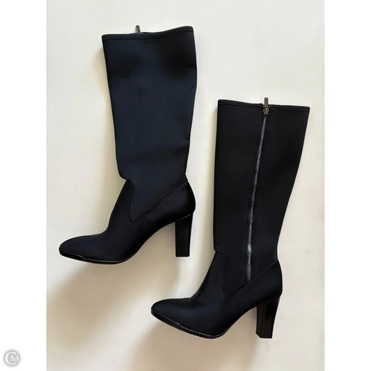 Boots Ankle Heels By Anne Klein In Black, Size: 8