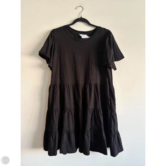 Dress Casual Midi By Time And Tru In Black, Size: 20