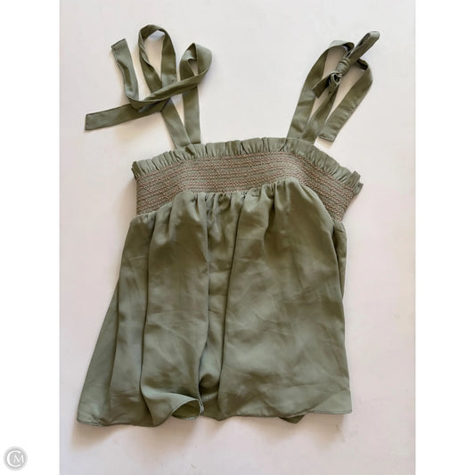 Tank Top By Cato In Green, Size: L