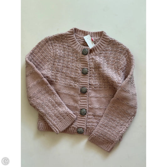 Sweater Cardigan Designer By Kate Spade In Pink, Size: Xs