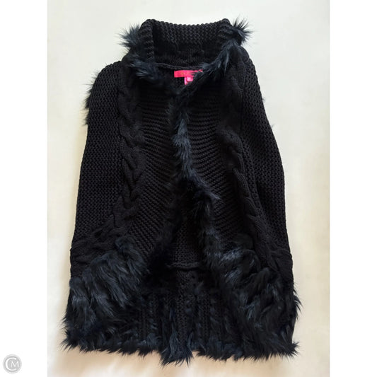 Sweater Cardigan Designer By Lilly Pulitzer In Black, Size: Xs