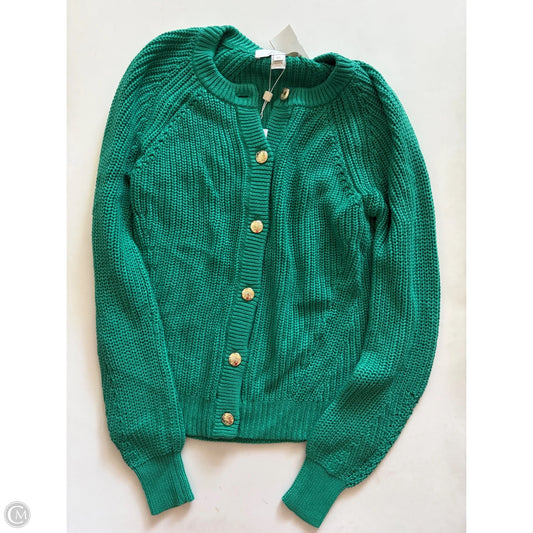 Sweater Cardigan Designer By Lilly Pulitzer In Green, Size: Xs