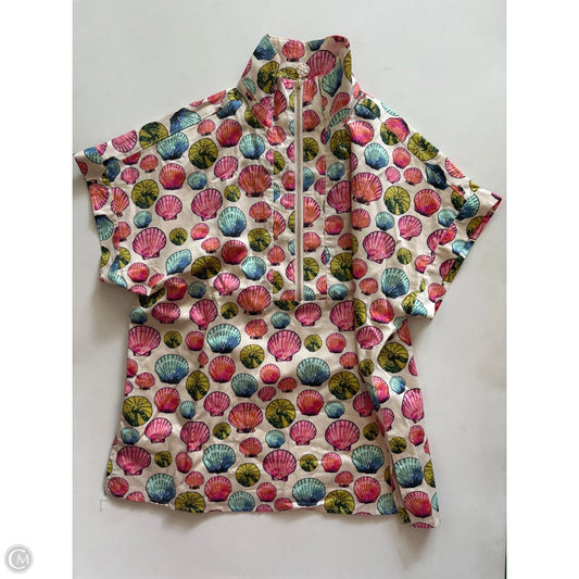 Top Short Sleeve By Emily In Multi-colored, Size: Xs