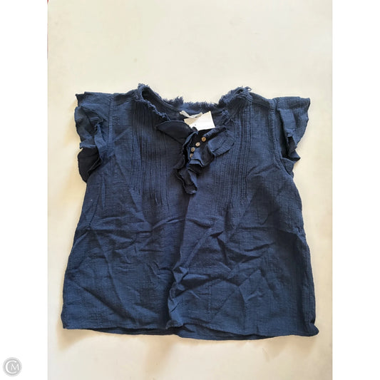 Top Short Sleeve By By Together In Blue, Size: S