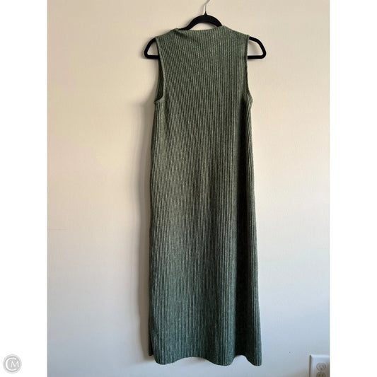 Dress Casual Maxi By Zara In Green, Size: S