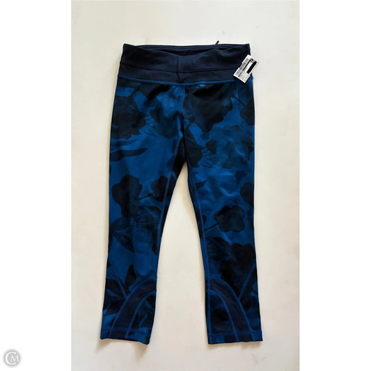 Athletic Leggings By Lululemon In Floral Print, Size: 4