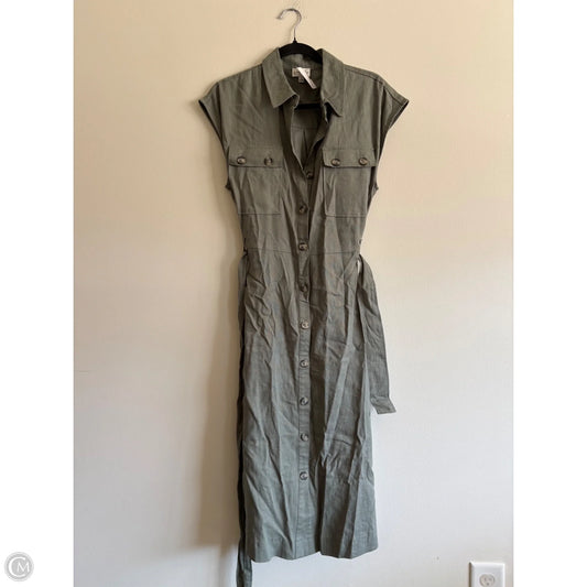 Dress Casual Maxi By Wonderly In Green, Size: L