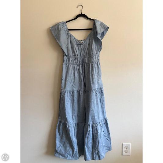 Dress Casual Maxi By June & Hudson In Blue, Size: Xl