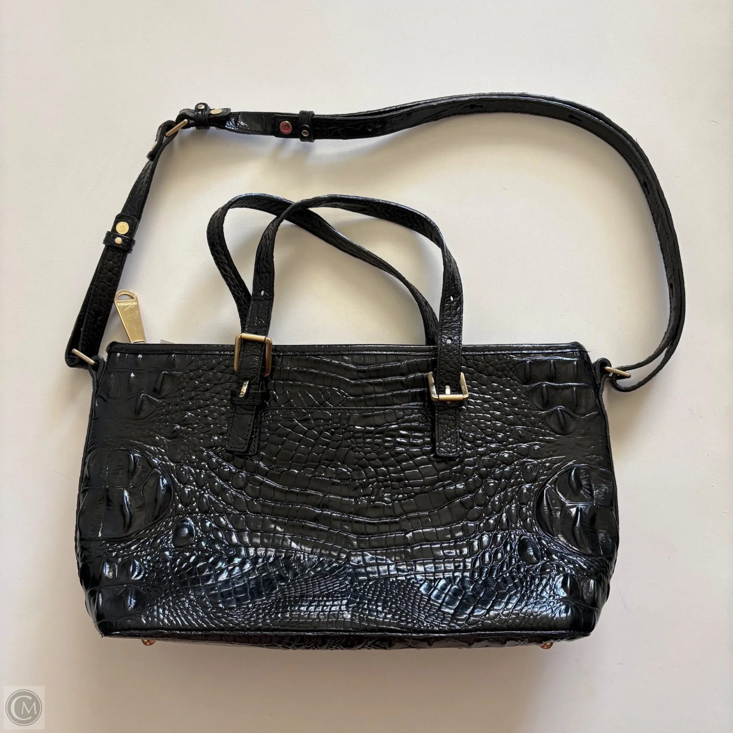 Handbag Designer By Brahmin, Size: Medium
