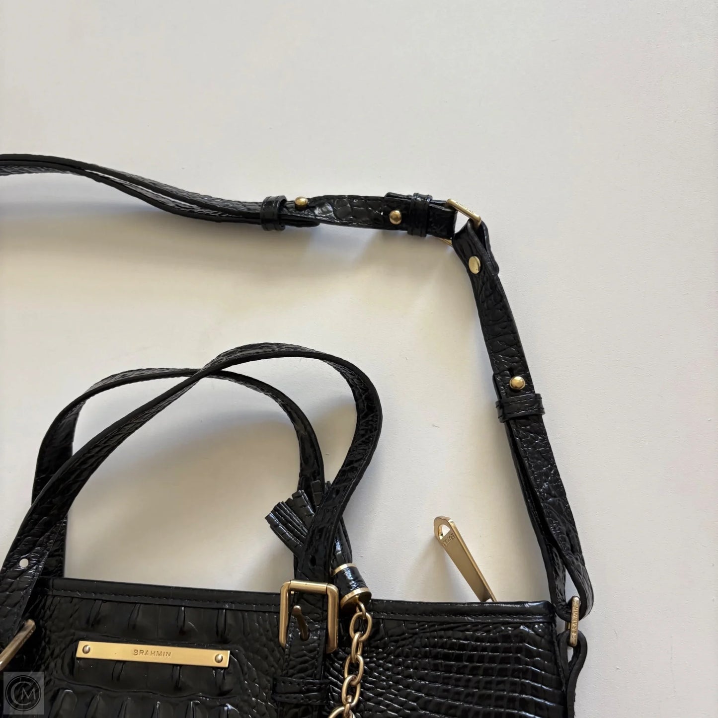 Handbag Designer By Brahmin, Size: Medium