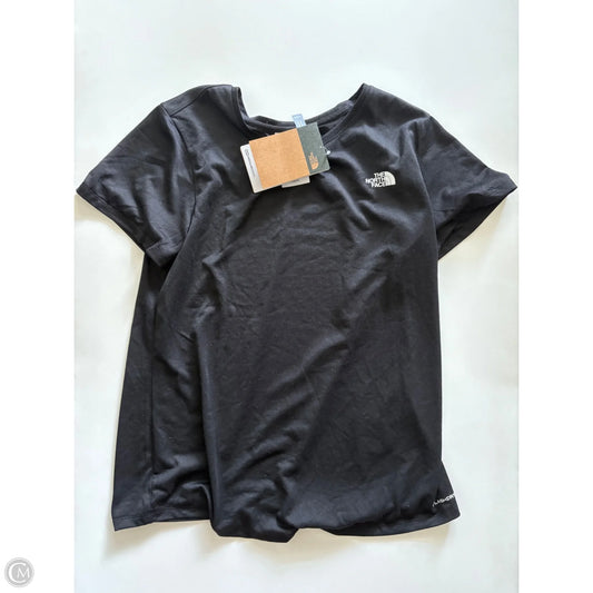 Athletic Top Short Sleeve By The North Face In Black, Size: M