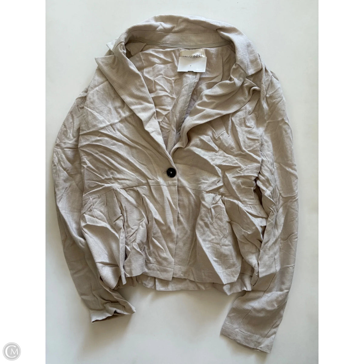 Blazer By Sunny In Cream, Size: M