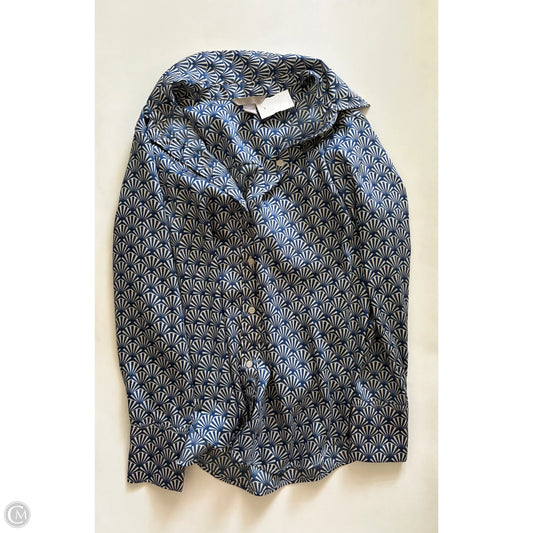 Top Long Sleeve By H&m In Blue, Size: L