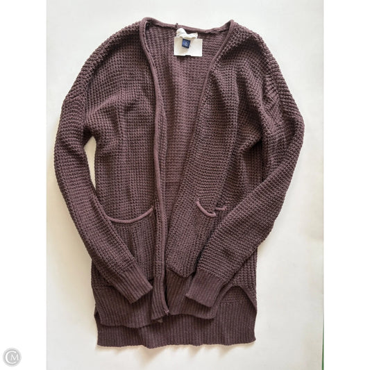 Sweater Cardigan By Universal Thread In Brown, Size: Xs
