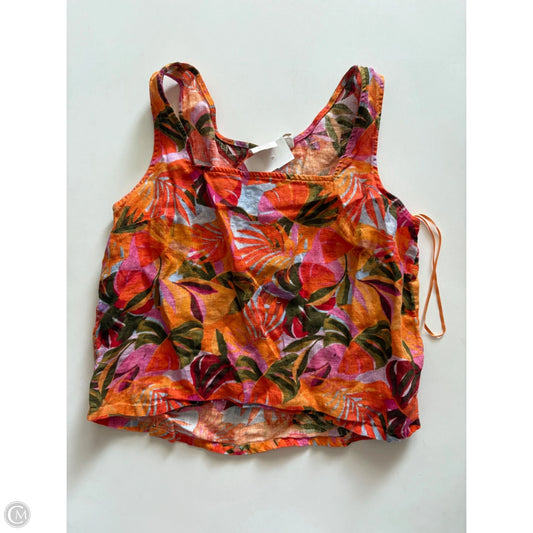 Tank Top By C And C In Orange, Size: S