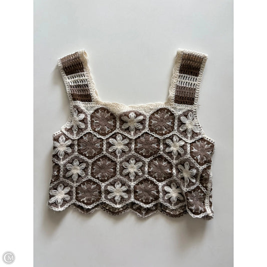Tank Top By Rebellion In Brown, Size: S