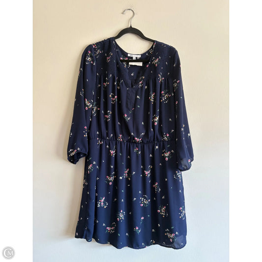 Dress Casual Midi By Dr2 In Navy, Size: Xl