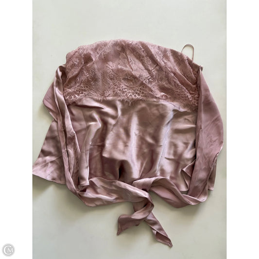 Blouse Sleeveless By Dress Forum In Pink, Size: L