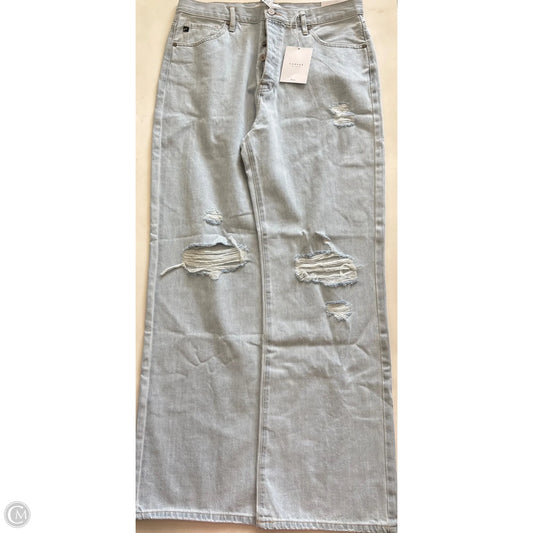 Jeans Wide Leg By Kancan In Blue, Size: 12