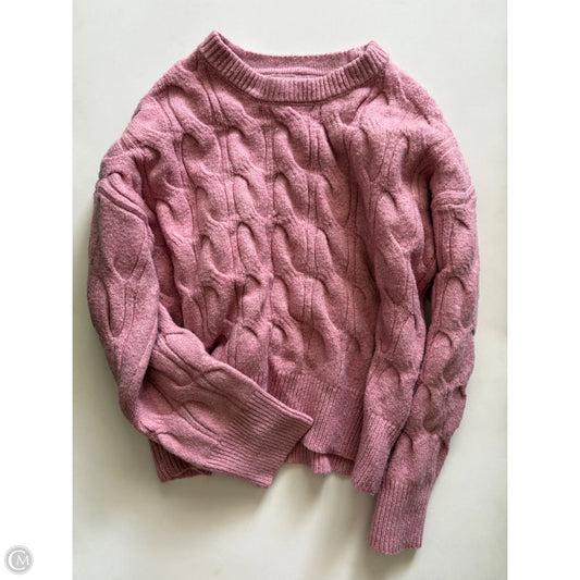 Sweater By Jessica Simpson In Pink, Size: L