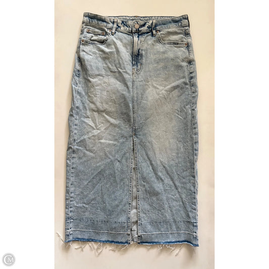 Skirt Maxi By Gap In Blue, Size: 6