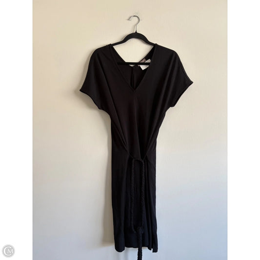 Dress Casual Midi By Lilla P In Black, Size: S