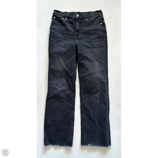 Jeans Straight By J. Crew In Black, Size: 6