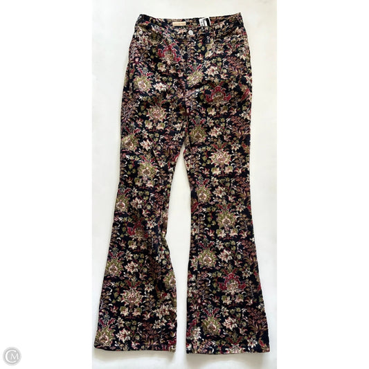 Pants Corduroy By Pilcro In Floral Print, Size: 8