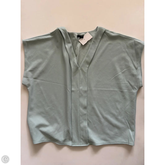 Top Sleeveless By Ann Taylor In Green, Size: Mp