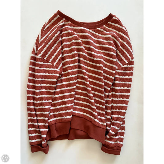 Top Long Sleeve By Clothes Mentor In Striped Pattern, Size: L