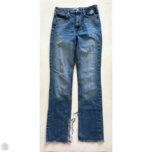 Jeans Straight By Zara In Blue, Size: 6