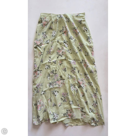 Skirt Maxi By Abercrombie And Fitch In Green, Size: S