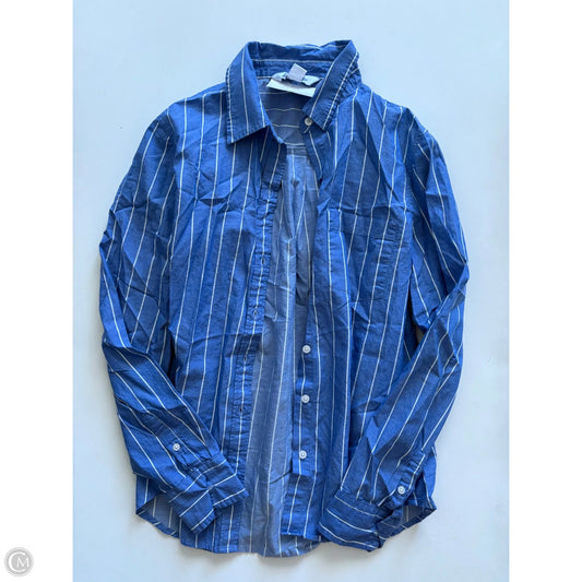 Top Long Sleeve By Old Navy In Striped Pattern, Size: S
